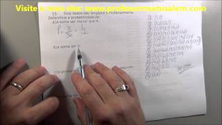 Estatística - probabilidade - exercícios resolvidos 15