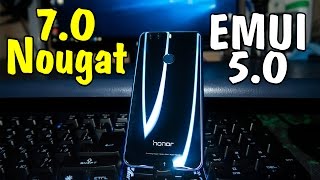 Android 7.0 Nougat на Huawei Honor 8 обзор EMUI 5.0 отзыв плюсы и минусы
