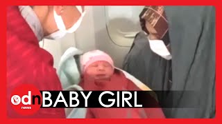 Baby BORN on Kabul Evacuation Flight