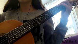 Lil Peep & Xxxtentacion - Falling Down on guitar