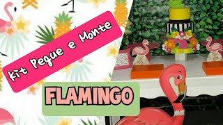 Pegue e monte Flamingo- Pré montagem