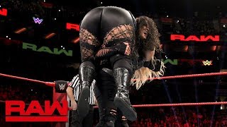 Nia Jax & Ember Moon vs. Dana Brooke & Tamina: Raw, Oct. 15, 2018