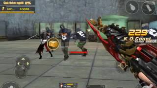 Tập Kích - Dark Lv8 Full Cường Hoá Vượt AI Khó ( Không Xài Thẻ HS ) .