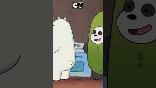 Белый и огурец! ???? #всяправдаомедведях #огурец #медведи #CartoonNetwork #shorts