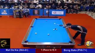 Final Balikpapan Open 2019 : Bong Bata Philipina VS Mail De'Ale Indonesia