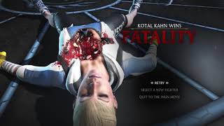 (Ryona) Kotal Kahn fatalities on Cassie Cage