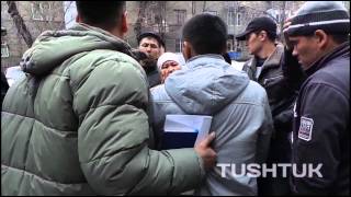 Стычка у здания Главного управления уголовного розыска (ГУУР). 17.03.2014