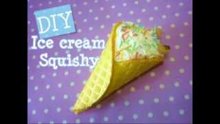 Ice cream squishy tutorial