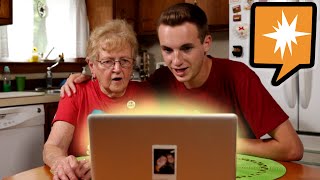They're Heeeere...Kevin and Grandma Lill Crash the PBS Party