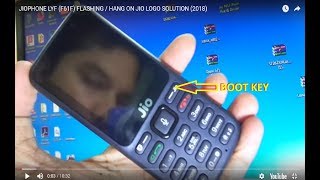 JIOPHONE LYF (F61F) FLASHING / HANG ON JIO LOGO SOLUTION (2018)