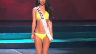 Georgia - Miss Universe 2008 Presentation - Swimsuit