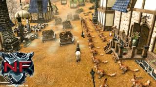 ArcheAge - Таян - Гонки на тракторах Увлекательный эвент гильдии Nerdfighters