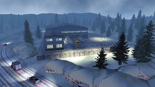 ETS2 1.33.x Promods2.32 Frosty Winter Weather Mod v 7.0 + Heavy + Physics (Below is RGM 2.4)