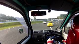 2014 D-SPORT CUP Rd.4 茂原ツインサーキット　ミゼット2車載　１枠目