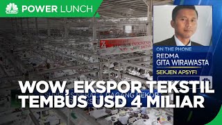 Surplus Neraca Dagang Rekor, Ekspor Tekstil Melonjak ke USD 4 Miliar