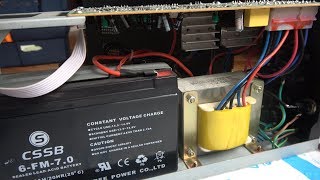 Cómo cambiar bateria interna del SAI o UPS. Solución Averiás típicas.