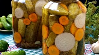 Маринованные огурцы по польски