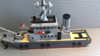 Конструктор BRICK 820 Военный корабль 614 деталей⚓