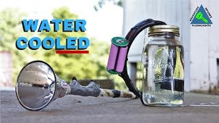 Water Cooled LED Flashlight!