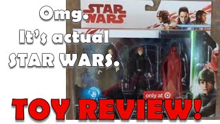 RETURN OF THE JEDI Target Exclusive 3-pk AN ACTUALLY SINCERE TOY REVIEW!!  Can’t believe it.