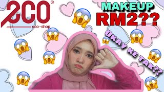 ECO SHOP RM2 MAKEUP HAUL | TRY TEST MAKEUP RM2