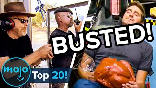 Top 20 Busted Myths On MythBusters