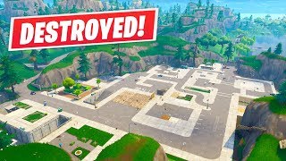Fortnite // Tilted Towers has VANISHED! (Fortnite : Playgrounds LTM)