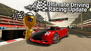 PLAYING THE NEW ULTIMATE DRIVING 4.0 RACING UPDATE! (Roblox Ultimate Driving)