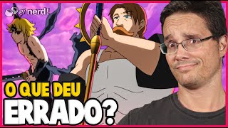 EXPLICADO O QUE DEU ERRADO NO ANIME DE NANATSU NO TAIZAI