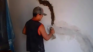 RACHADURAS CONSERTOS. com TELA DE VIVEIRO الشقوق تصليح. مع SCREEN NURSERY