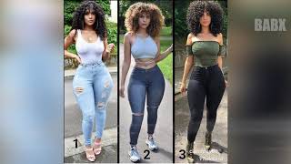 Gorgeous Plus Size Fashion || Curvy Model ||Amirah Dyme