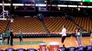 Mike Miller pre-game workout 5/7/11