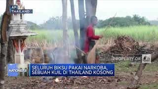 Seluruh Biksu Pakai Narkoba, Kuil di Thailand Kosong