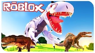 АТАКА ГИГАНТСКИХ ДИНОЗАВРОВ !!! | ROBLOX ПО РУССКИ |