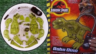 Building: Jurassic Park ROBO DINO Remote Control T-REX robotic toy