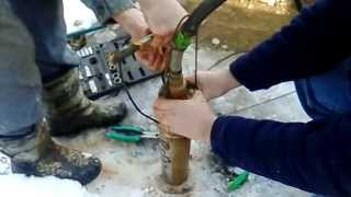 Ремонт насоса Sprut модель 4S QGD1.2-50-0.37﻿ /Repair of pump of Sprut