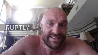 USA: Tyson Fury advises Anthony Joshua to "swing away" in possible Oleksandr Usyk rematch