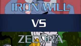 Epic Pony Rap Battles of Equestria - Iron will vs Zecora