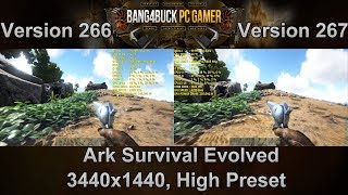 ARK Survival Evolved Full Release Update Version 267 vs 266 Performance | GTX 1080Ti