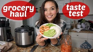 Vegan Snack Taste Test + Grocery Haul