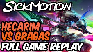 SickMotion - Hecarim Vs Gragas Toplane [Master][S5]