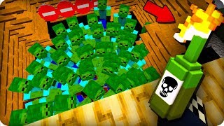 ?Поджог кучу зомби! ЖЕСТЬ! [ЧАСТЬ 6] Зомби апокалипсис в майнкрафт! - (Minecraft - Сериал)