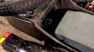 Мотоцикл Днепр МТ-11 Сидение в коляску для внука