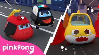 ¡Vamos! ¡Vamos! Super Rescatadores! | Tiburón Bebé | Bebé Auto | Pinkfong Juguetes