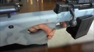 L96AWSを塗装しましたぁー