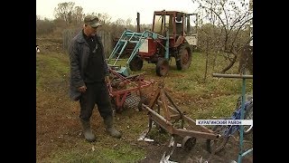 Фермер из Курагинского района собирает сельхозтехнику из металлолома