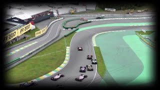F1 2017 codemasters ps4 -мои моменты ГП Бразилии в онлайн чемпионате!!!