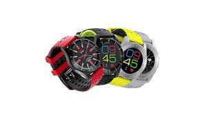 NO.1 Gs8 Color-mixed straps smart watch with independent sim card