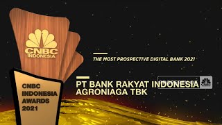 BRI Agro Sebagai "The Most Prospective Digital Bank 2021"