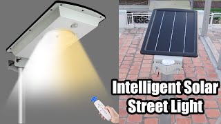 UPONUN Intellignt Solar Security Street Light